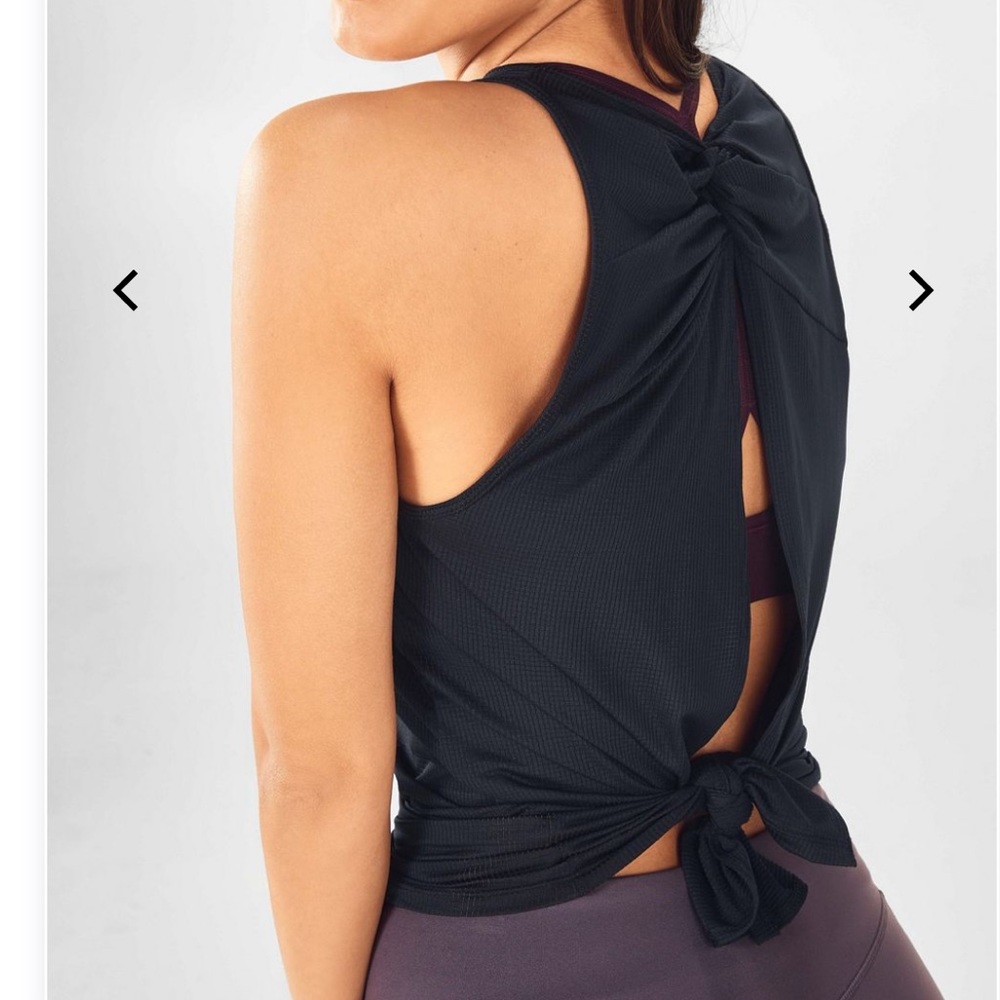 Fabletics cashel open back tank. New with tags